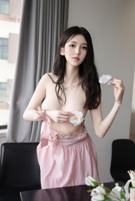 (Koleksi di Internet) Model cantik Xiuren’s Model Bai Xiaodie “Pink Fairy Dress” secara pribadi (96p)