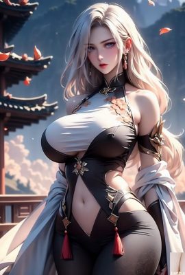 Shenhe (dampak Shinzuru-genshin)