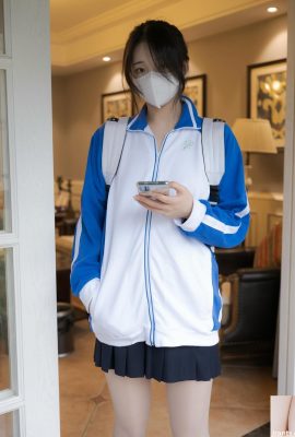 (Koleksi online) (Perencanaan darurat) Pemotretan pribadi rok mini murni Ying Ke yang dibuat khusus +S (147P