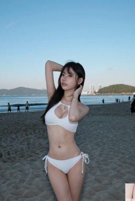 Senyuman manis “Yixuan” begitu menawan, tubuh putihnya yang lembut memanjakan mata (10P)