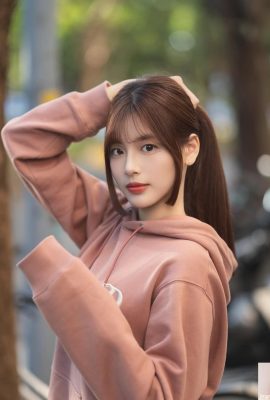 “YUN” Si cantik temperamental tidak bisa menyembunyikan tubuh panasnya (10P)
