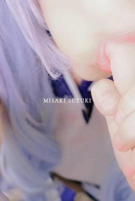 (Koleksi online) Misaki Suzuki cosplay Keqing – Dampak Genshin – Bagian 2 (29P)