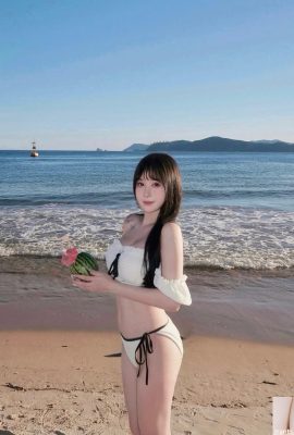 Wajah cantik “Peng Peng” dan sosoknya yang menjulang sangat mempesona (10P)