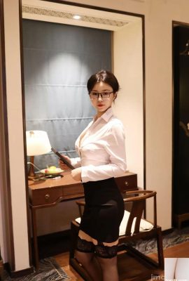 XiuRen Versi pembelian dalam aplikasi Chen Xiaohua Business Wear OL (60P)