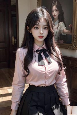 ★PATREON★ (AI Kaori) Set 1 – Gadis Dengan Kemeja Merah Muda