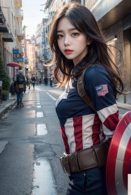 ★PATREON★ (AI Kaori) Set 1 – Nona Captain America