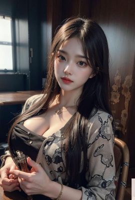 ★PATREON★ (AI Kaori) Set 1 – Gadis Manis Dengan Gaun Elegan