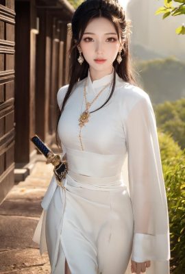 pedang wanita gufeng-standand