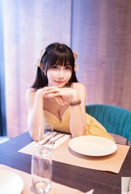 Mata elektrik menawan “Qiao Qiaoer QQE” dengan proporsi tubuh ajaib Tai Chi (10P)