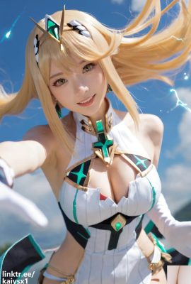 ★Pixiv★ (Kaiysx) Boneka Seksi Mythra Xenoblade