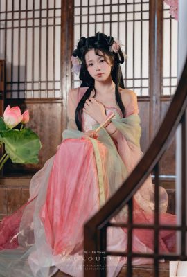 Coser@ Sticky Dumpling Rabbit – Berlangganan “Drunk by the Lotus Pond” di bulan Agustus & Dream in the Garden (48P)